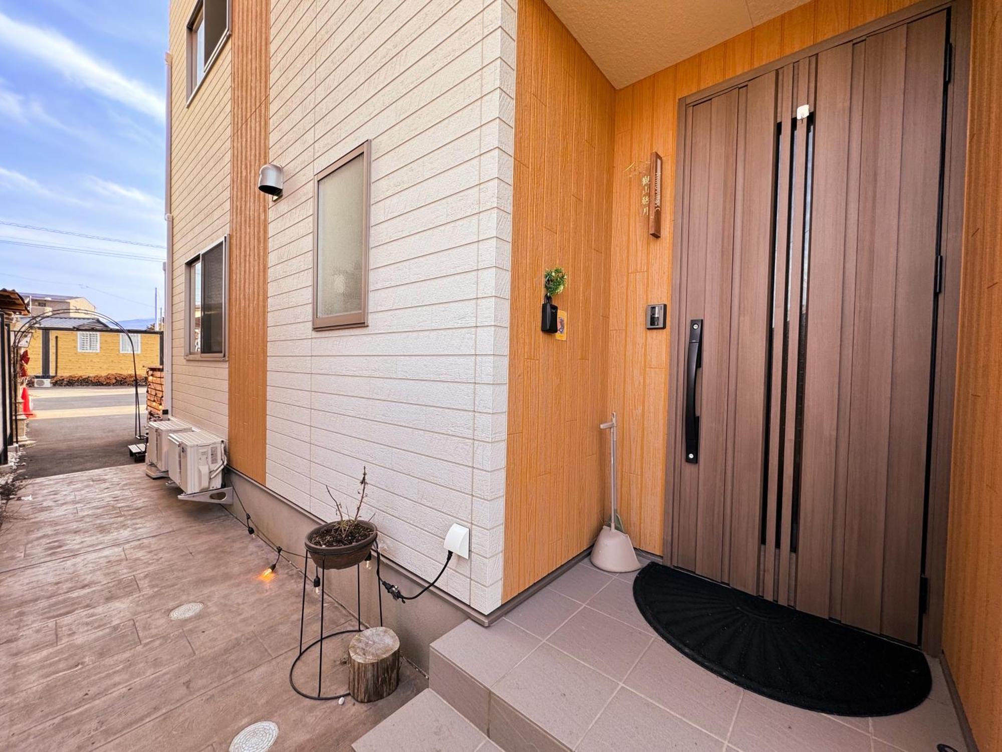 ヴィラ山間堂 Terrace Villa Bbq Bonfire Fuji View Annovillas Fujikawaguchiko Extérieur photo