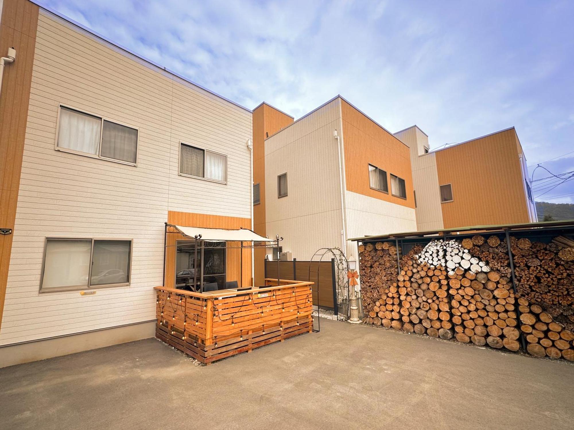ヴィラ山間堂 Terrace Villa Bbq Bonfire Fuji View Annovillas Fujikawaguchiko Extérieur photo